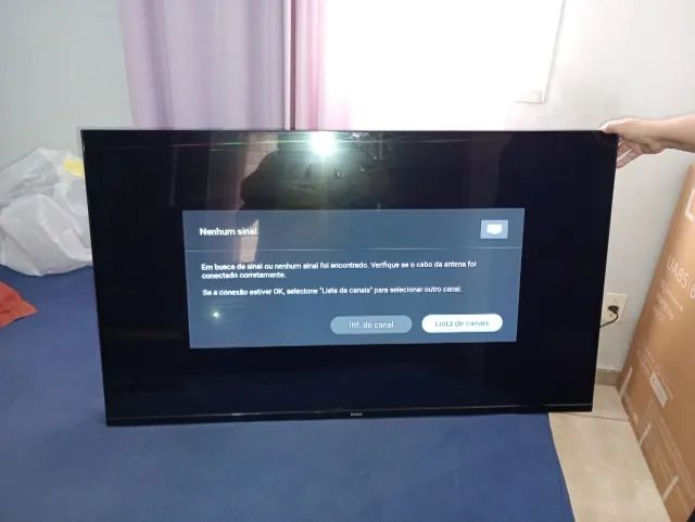 Tv 50" funcionando com pequeno defeito