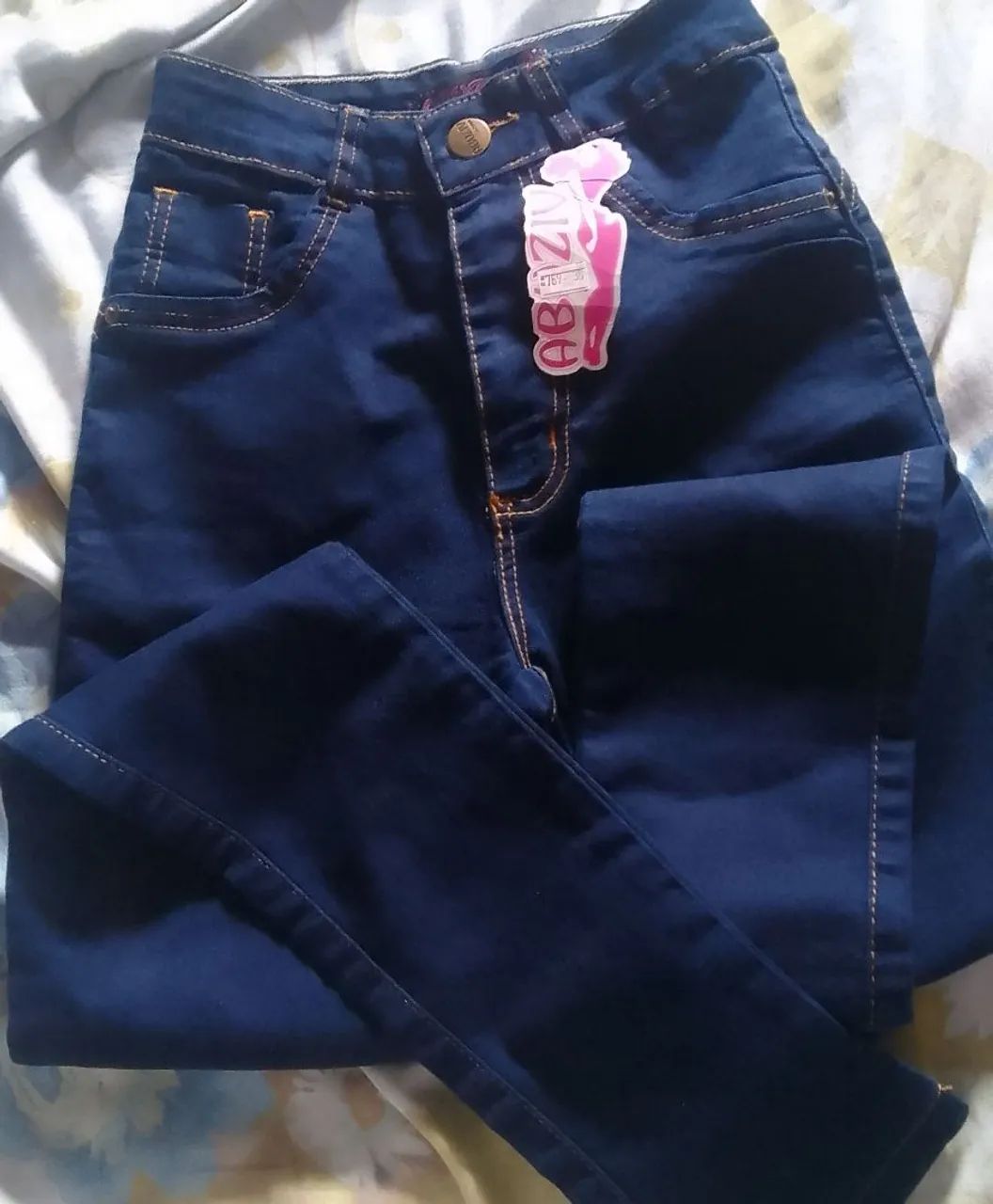 Calça jeans Abusv Tam 38 pequena