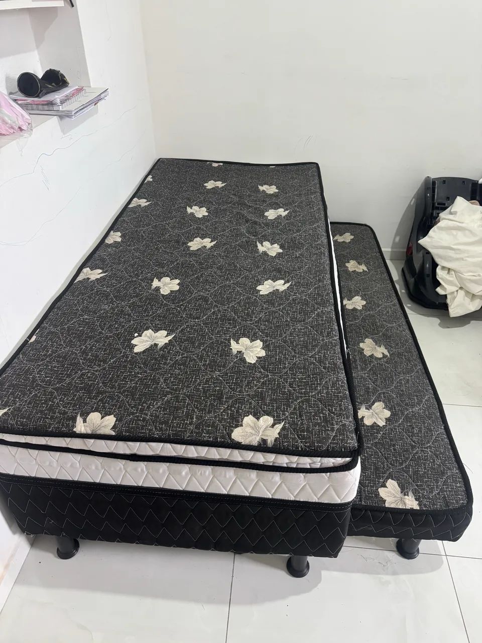 Bicama Box Solteiro / Cama Box com Auxiliar. - Foto 2