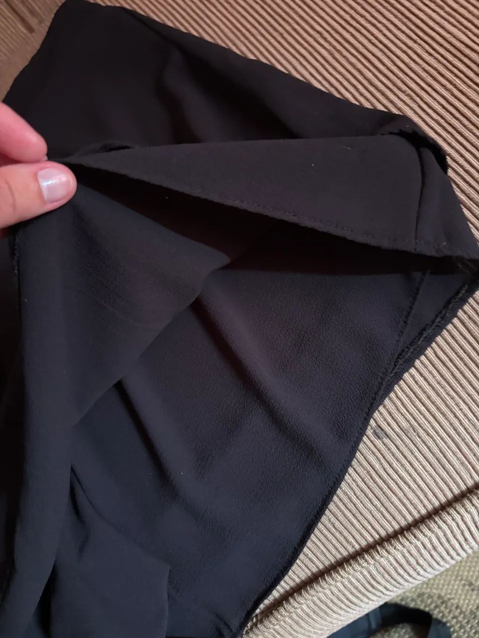 Short saia preto TAM M  - Foto 4