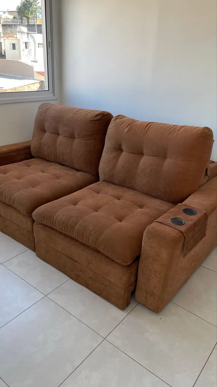 Sofá retrátil até 4 lugares  - Foto 2