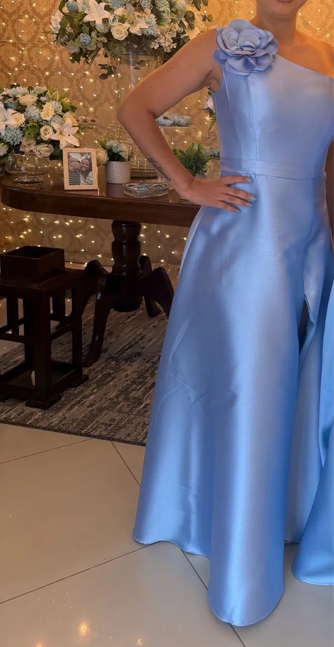 Vestido azul serenity - Foto 3
