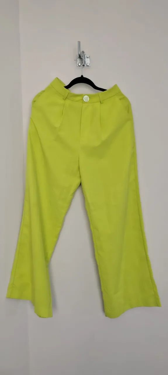 Calça Verde Neon Lança Perfume 38 - Foto 2