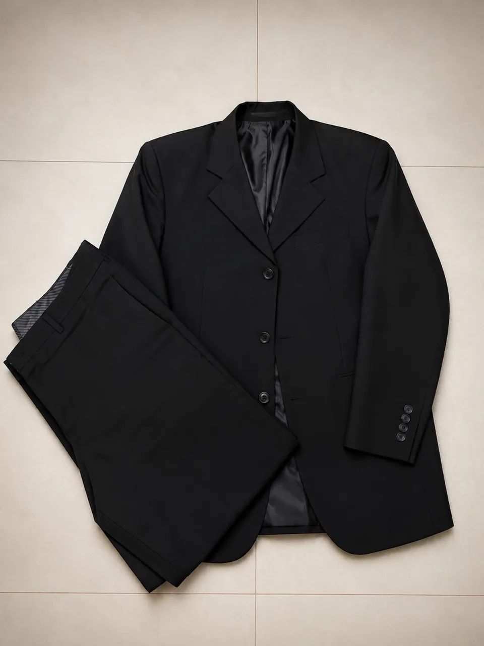 Terno Calça 38n e Blazer 46n  ( Cia do Terno)