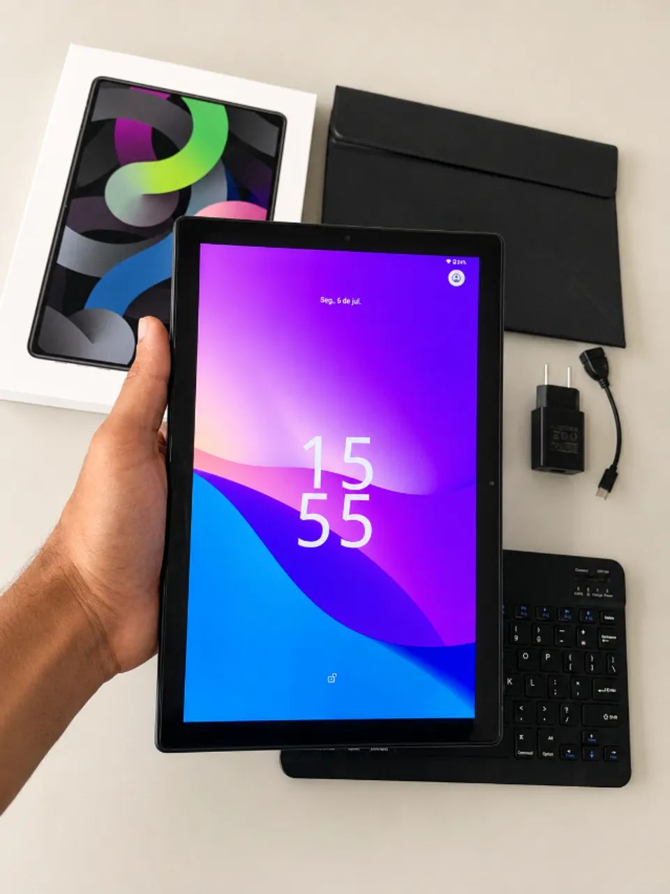 Tablet PAD 12 10,1? 512GB com Teclado, Mouse, Caneta e Capa - Foto 2