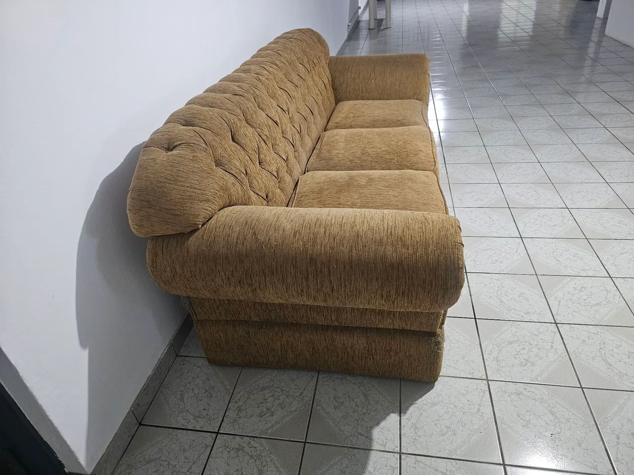 Sofa 3 lugares vintage - Foto 3