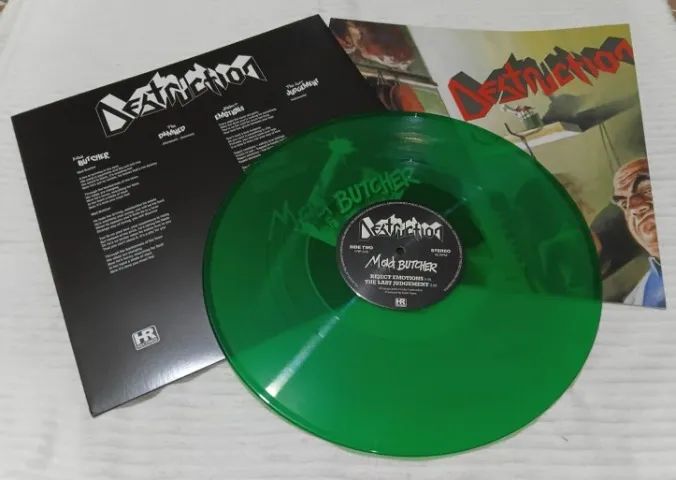 Destruction - Mad Butcher - Vinil Green - Importado Alemanha - Foto 3