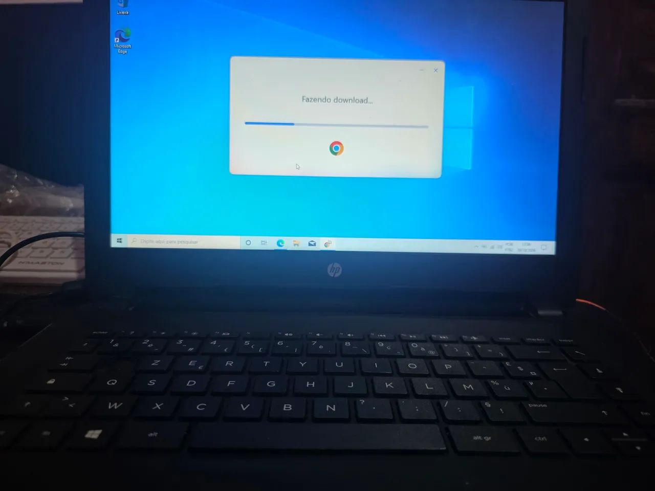 Notebook hp com ssd terceira geração.