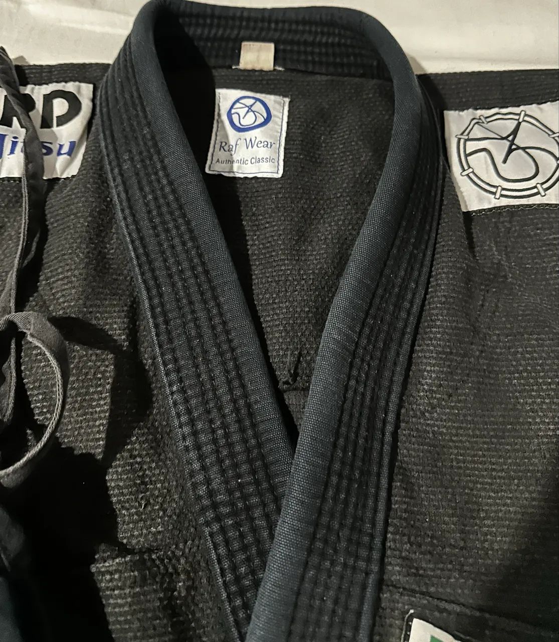 Kimono preto jiu jitsu a4 - Foto 3