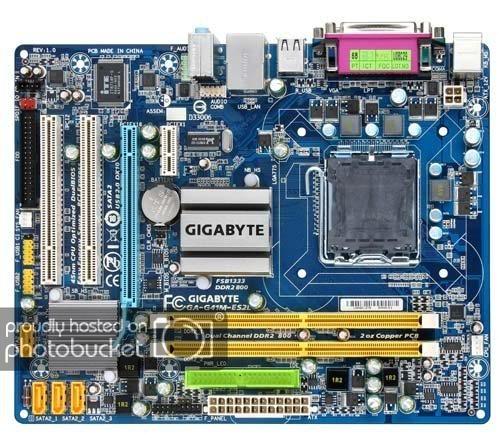 Placa mãe gigabyte ga-sucatas