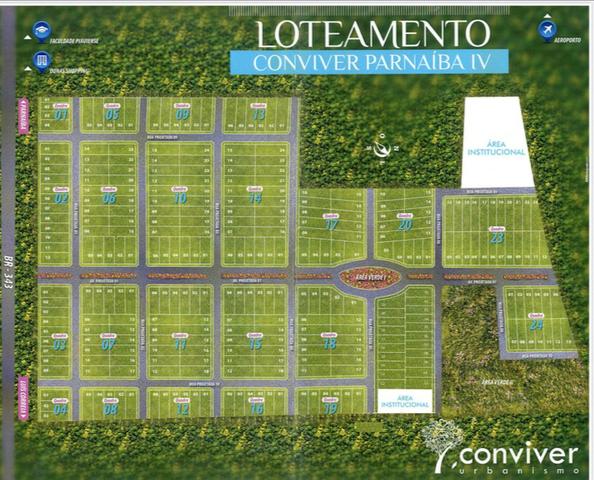 Lote a venda no lotemanto conviver IV valor unitário