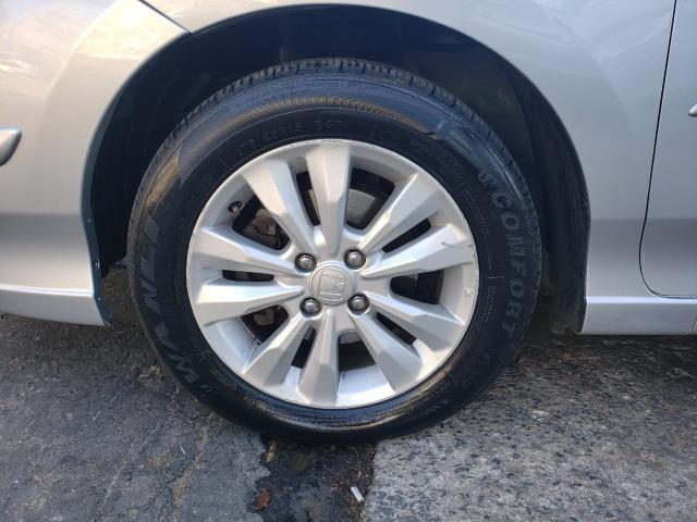 Honda city LX 1.5 13/13 aut. prata flex - Foto 13