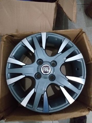 Roda Original Palio Sporting aro 14 Lindíssima!!! - Foto 3