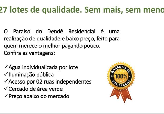 Lotes no Quingoma Lauro de freiras - Foto 5