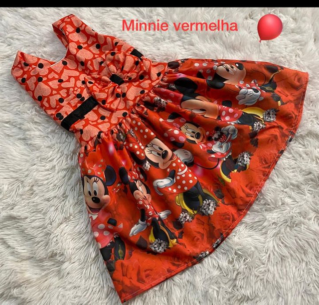 vestido da mini infantil