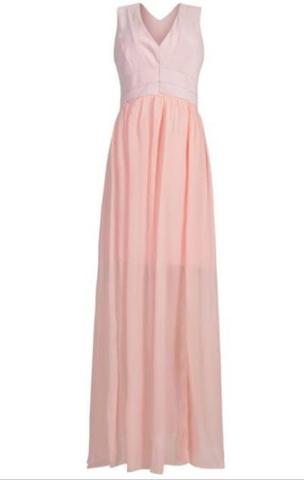 Vestido de festa rosa claro, usado um vez! - Foto 2