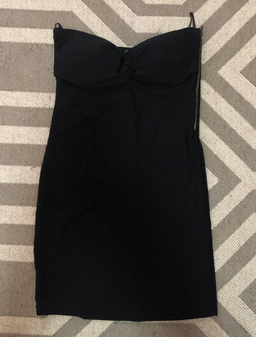 vestido tomara que caia colado