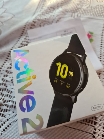 Smart Whatch Samsung Galaxy Active 2 preto, zero e lacrado - Foto 3