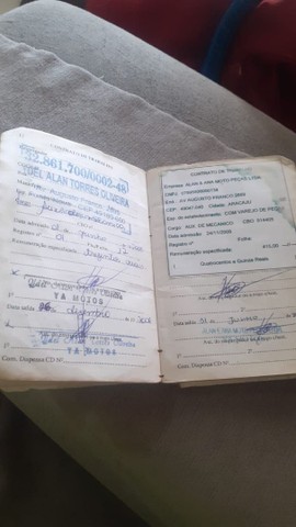 ESTOU DISPONÍVEL PRA TRABALHAR INTERESSADO E SÓ CHAMAR NO ZP OUL LIGAR PRA *