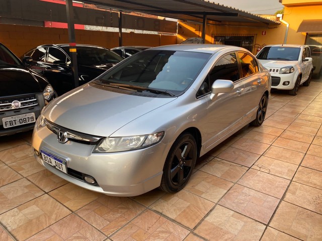 HONDA CIVIC 2008, 1.8 LXS FLEX COMPLETO AUTOMÁTICO