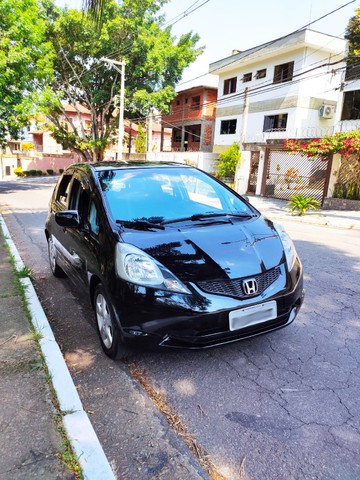 HONDA FIT LX 2011 PRETO, AUTOMÁTICO COMPLETO