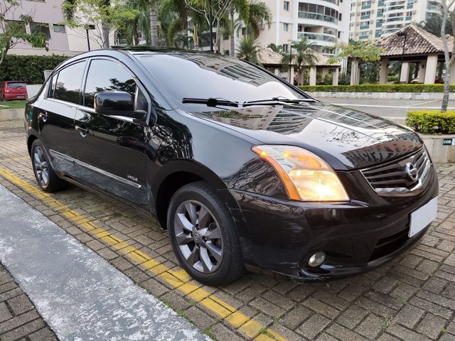 SENTRA 2.0 SL UNIQUE FLEX/GNV 2012 SÉRIE ESPECIAL DIGITAL 21 CARTÃO 12X OU FINANC 48X