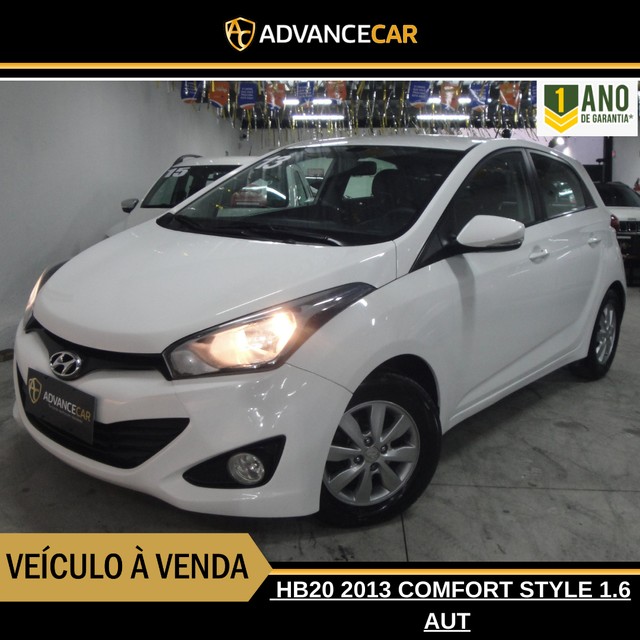 HYUNDAI HB20 1.6 COMFORT STYLE  AUT   FLEX 