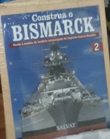 Navio Bismark para montar escala 1/200