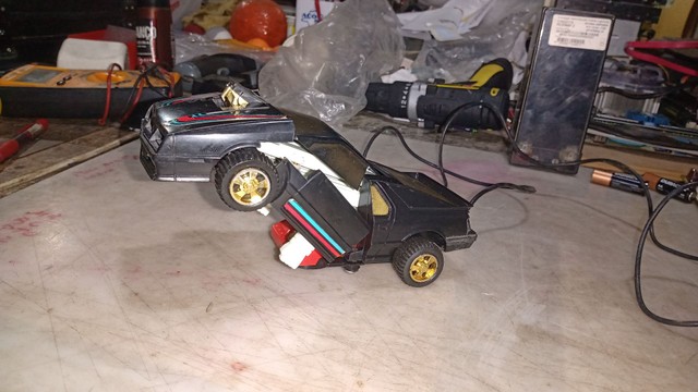 Antigo e raríssimo carrinho Trans AM que vira robô - Foto 2