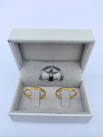 PAR DE ALIANÇAS NAMORO  - Foto 2