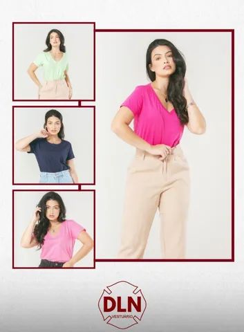 Camisas Básicas Femininas  - Foto 2