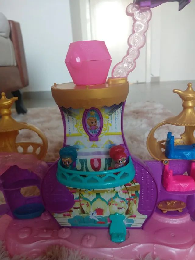 Palácio Casa mágico dos Gênios Shimmee e Shine Fisher Price - Foto 4