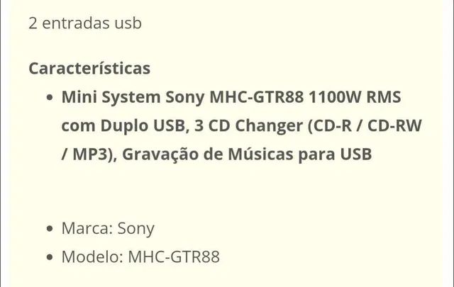 Som sony gtr88  - Foto 4