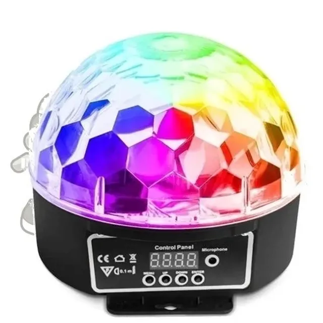 Bola Maluca Led 6 Cores 18w Cristal - Luatek em São Luís ma