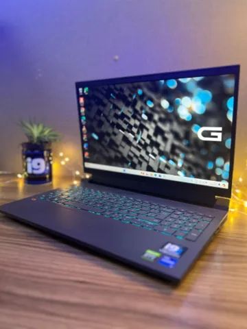Notebook gamer Dell G15 RTX 3060 512GB 16GB ram Intel core i7-12700H (Seminovo)