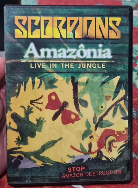 DVD Scorpions - Amazônia: Live in the Jungle