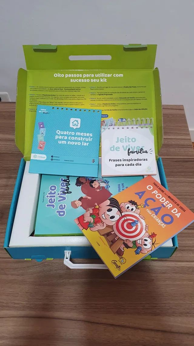 Kit  Jeito de Viver Família jogos infantis - Foto 2