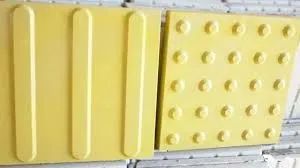 Piso tátil de concreto  - Foto 4