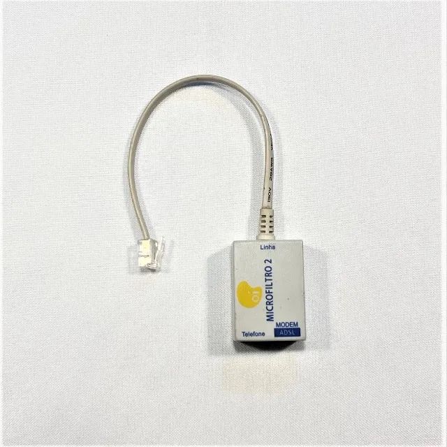 (Aceito cartão) Micro Filtro Adsl Duplo para Modem e Telefone - Foto 6