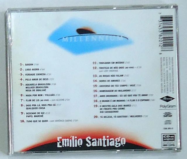 CD Emílio Santiago - Millennium - Foto 2