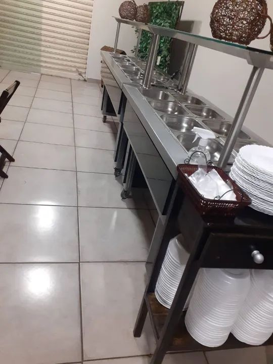 Balcão de Aço Inox para Restaurante - Foto 2