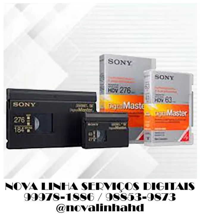 Betacam SP, MiniDV, DVCAM, HDV  - Foto 3
