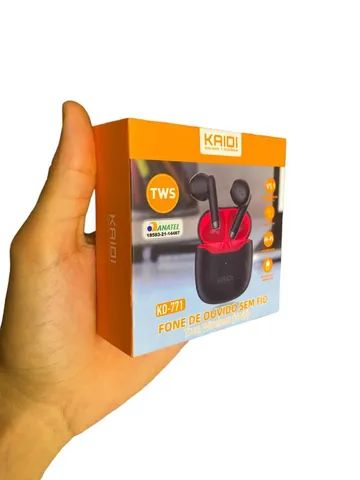 Fone Bluetooth Kaidi KD-771 TWS