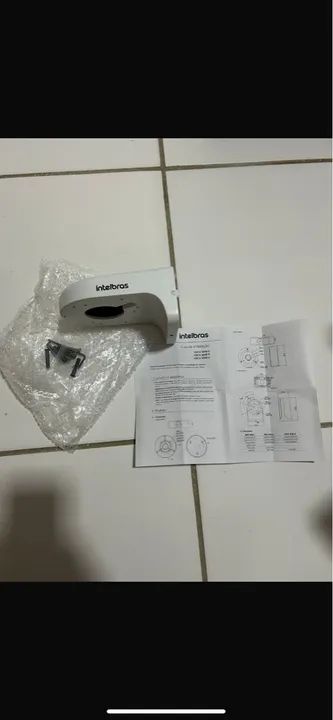 Caixa Metalica De Passagem P/ Cameras Vbox 3000 D Intelbras