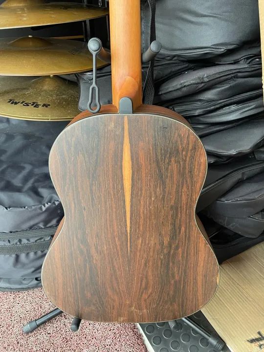 Violão clássico Rozini Studio de nylon acústico - Foto 4