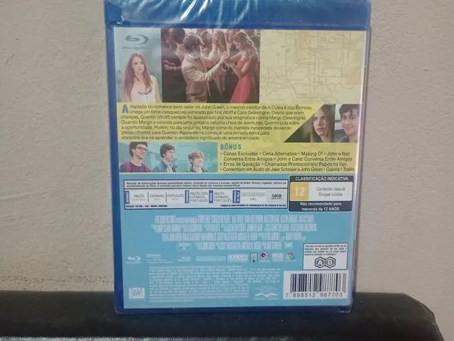 Blu-ray Cidades de Papel Lacrado - Foto 2