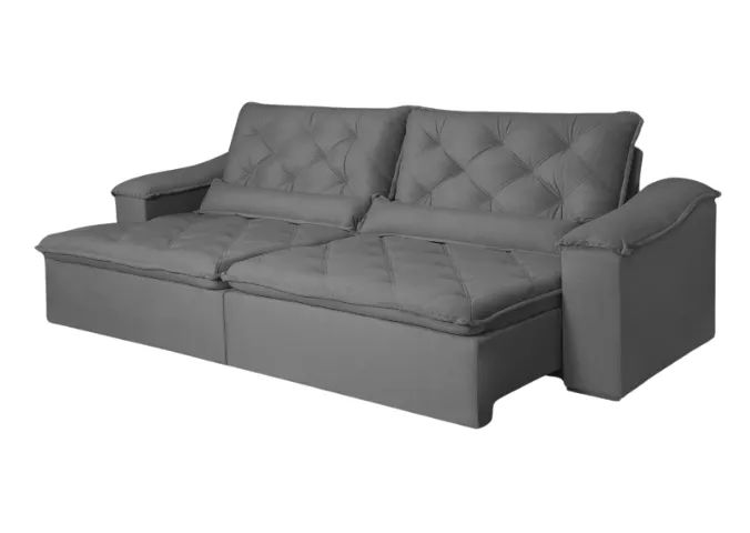 Sofá Retrátil e Reclinável Beirut - Foto 4