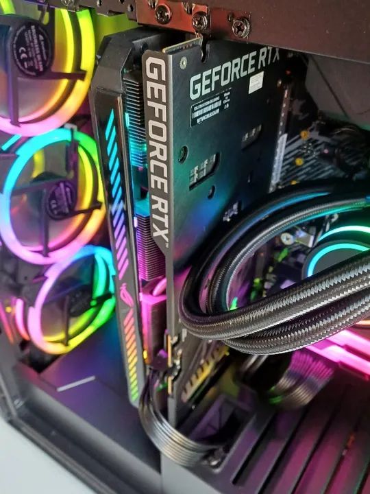 Placa de Vídeo Asus NVIDIA GeForce RTX 3050 ROG Strix Gaming OC, 8GB, GDDR6 Usada! - Foto 5