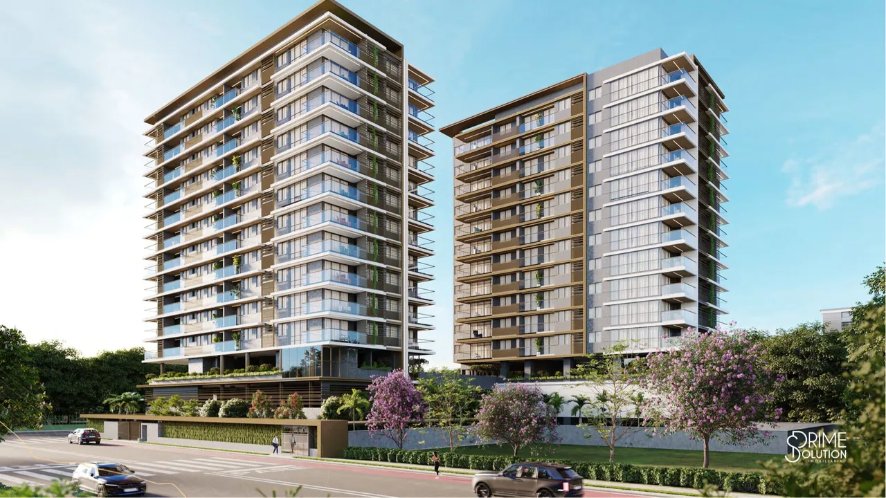 Apartamento com 4 Suítes na Península - 170m2 com 3 vagas de garagem