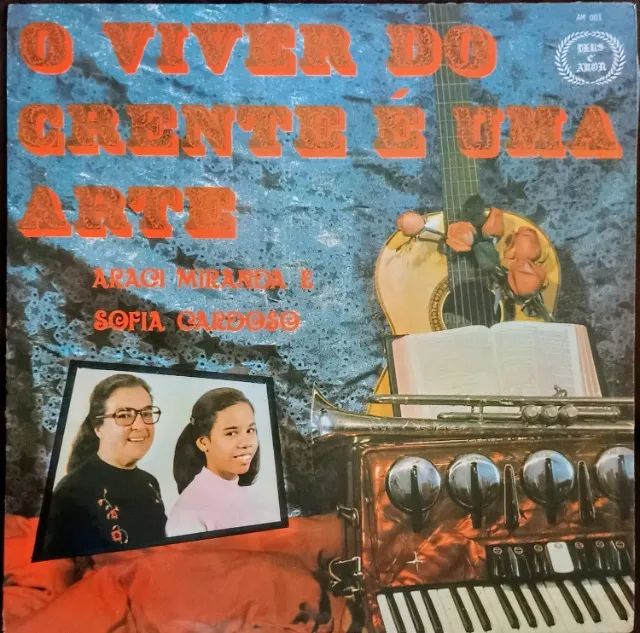 Lp Disco de Vinil Gospel Evangélico Araci Miranda e Sofia Cardoso - Raro